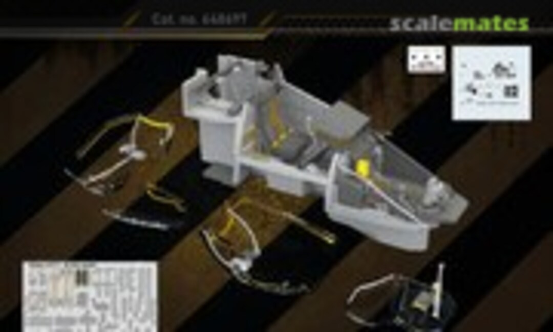 1:48 Mi-24D cockpit (Eduard 648697) 648697
