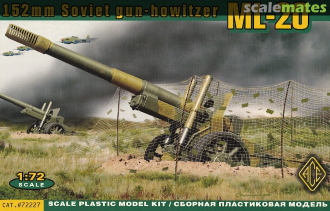 Boxart 152mm gun-howitzer ML-20 72227 ACE Boxart 152mm gun-howitzer ML-20 72227 ACE