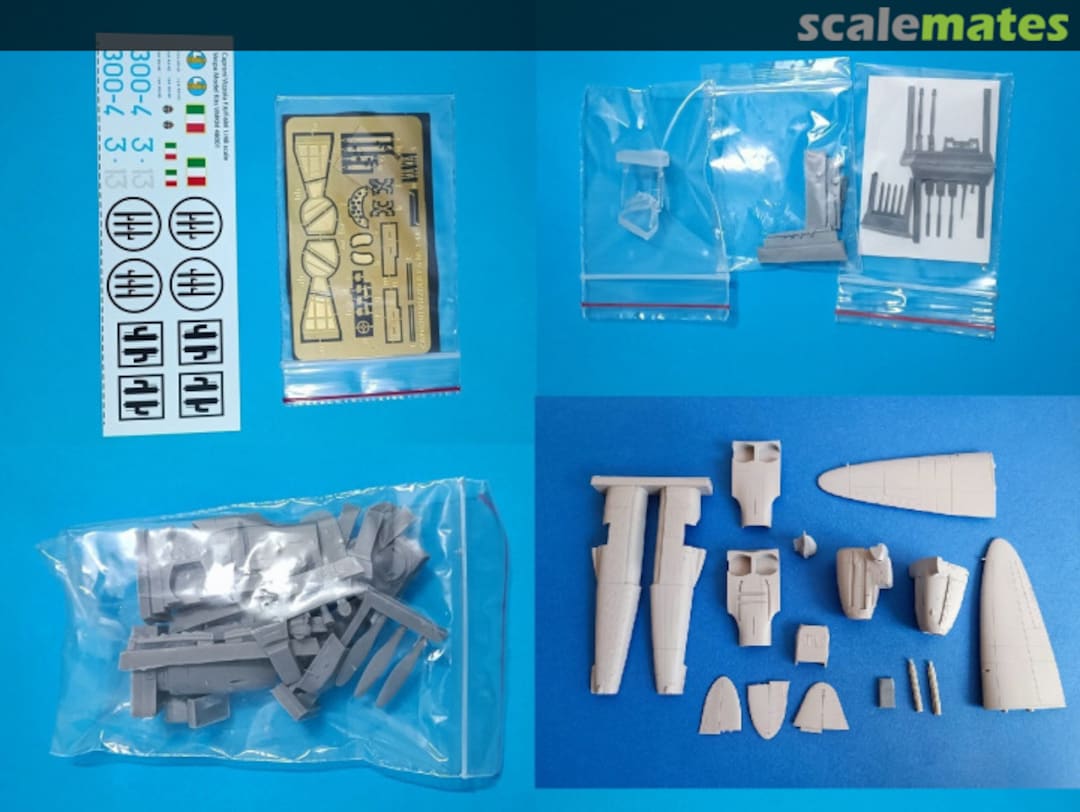 Contents Caproni Vizzola F.6M VMKR 48003 Vespa Model Kits Contents Caproni Vizzola F.6M VMKR 48003 Vespa Model Kits