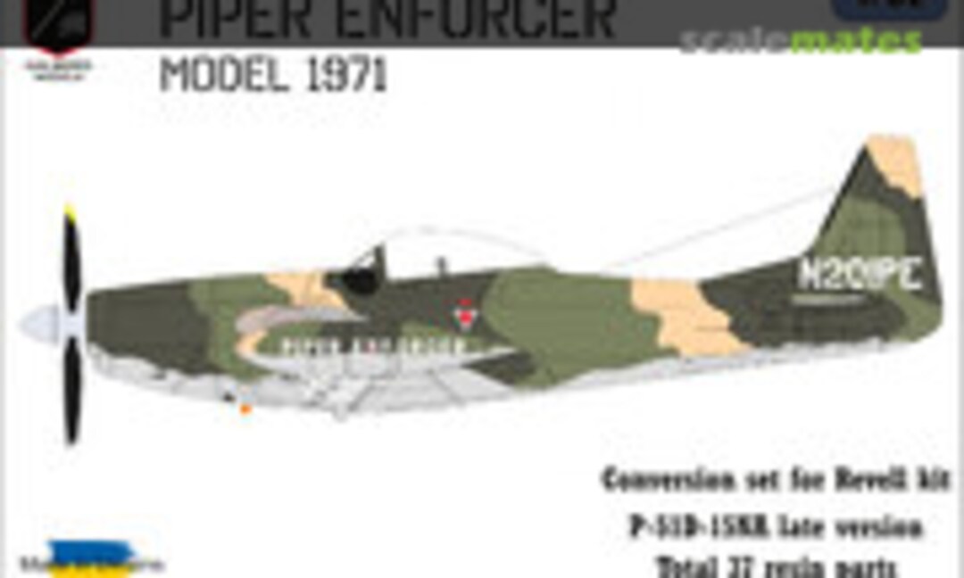 1:32 Piper Enforcer (model 1971) (Halberd Models 3204) 3204