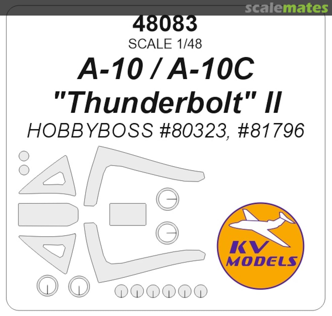 Boxart A-10 Thunderbolt II 48083 KV Models Boxart A-10 Thunderbolt II 48083 KV Models