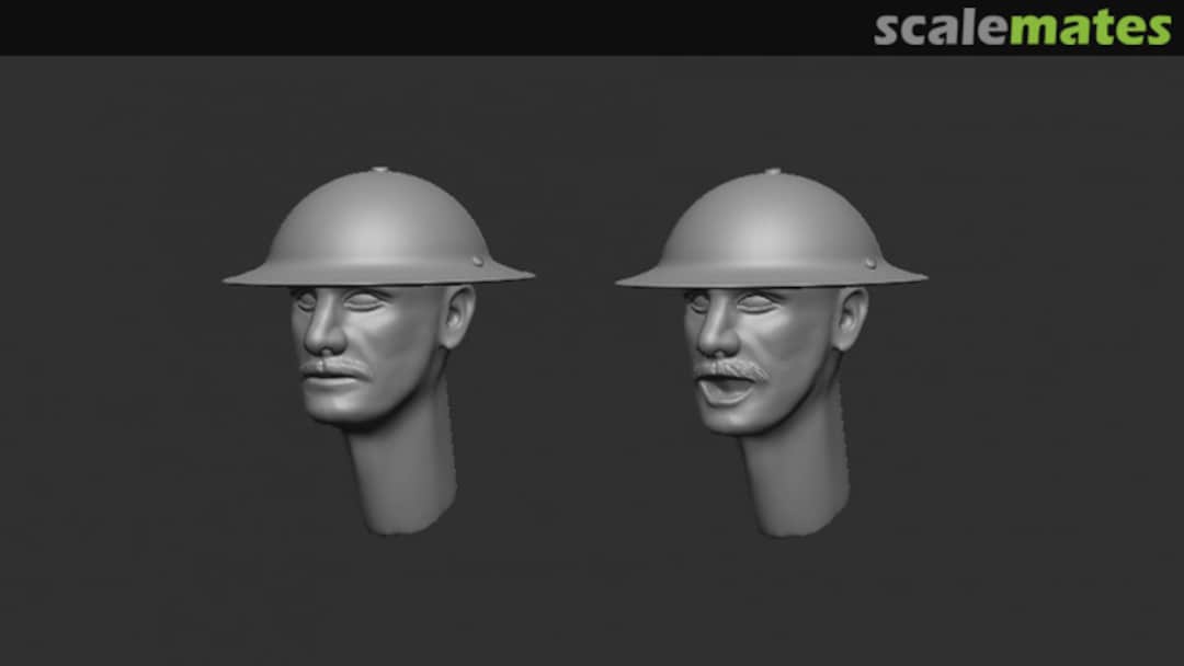 Boxart Headers with British Helmet Mk.1 F017-48 Firma49