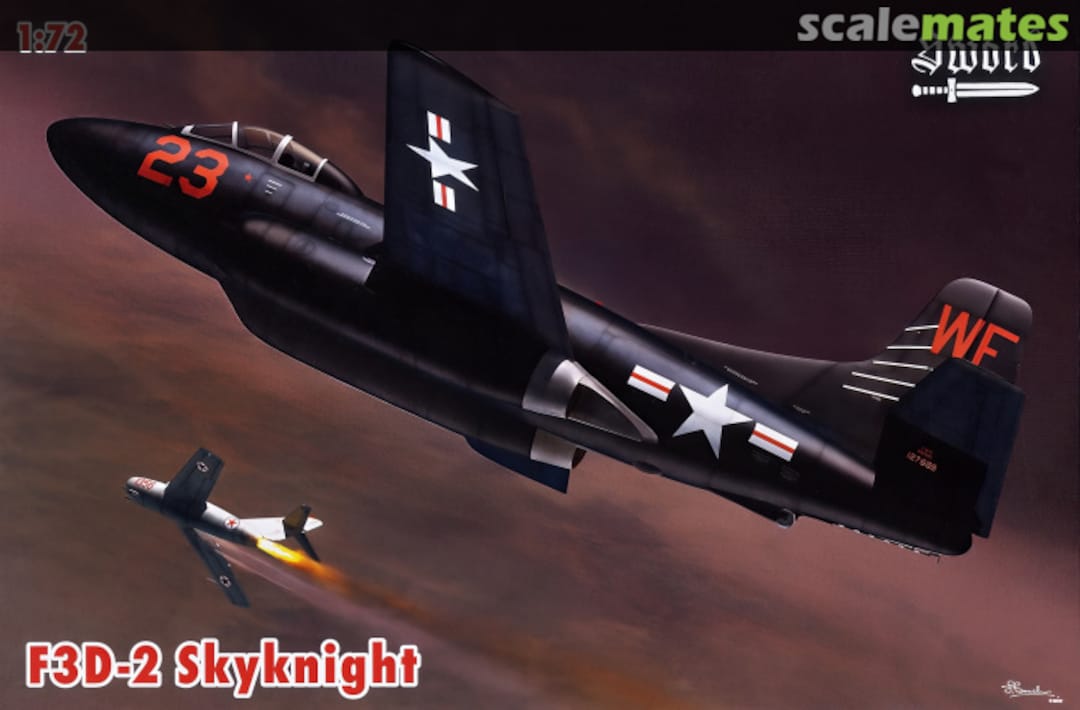 Boxart F3D-2 Skyknight SW72074 Sword Boxart F3D-2 Skyknight SW72074 Sword