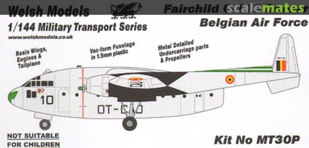 Boxart Fairchild C-119 Boxcar MT30P Welsh Models Boxart Fairchild C-119 Boxcar MT30P Welsh Models