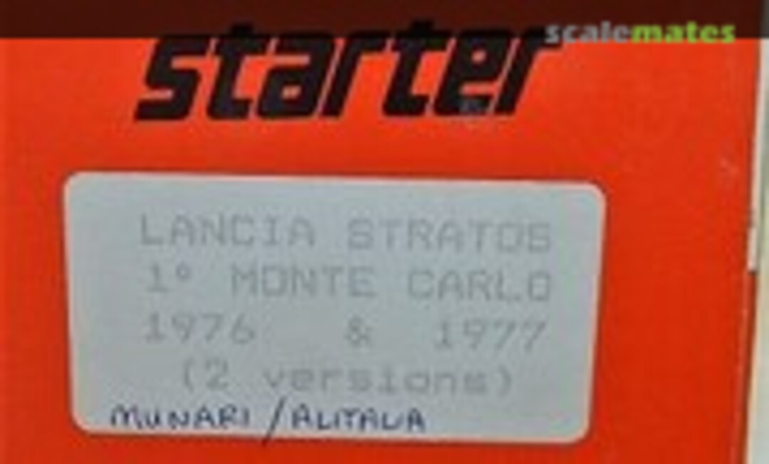 Lancia Stratos &quot;Alitalia&quot; (Starter LAN006)