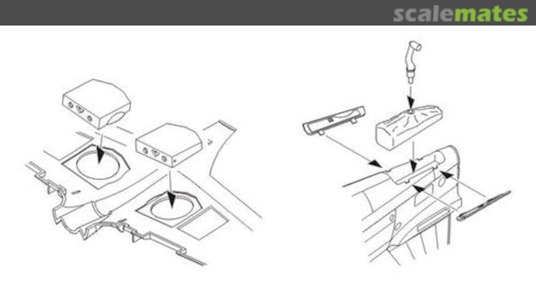 Boxart P-40E/K/M/N Warhawk Undercarriage set 5048 CMK Boxart P-40E/K/M/N Warhawk Undercarriage set 5048 CMK
