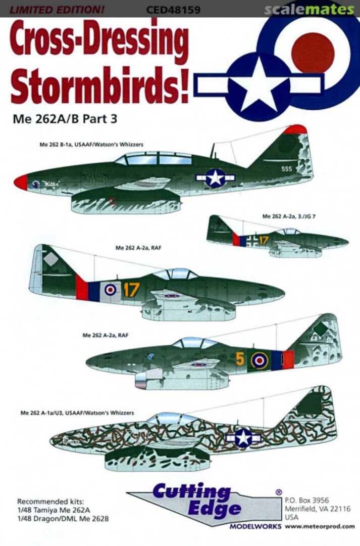 Boxart Cross-Dressing Stormbirds! CED48159 Cutting Edge Modelworks Boxart Cross-Dressing Stormbirds! CED48159 Cutting Edge Modelworks