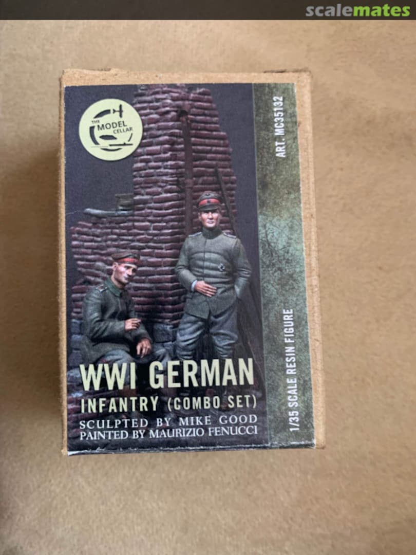Boxart WW1 German Infantry (Combo Set) mc35132 Model Cellar Boxart WW1 German Infantry (Combo Set) mc35132 Model Cellar