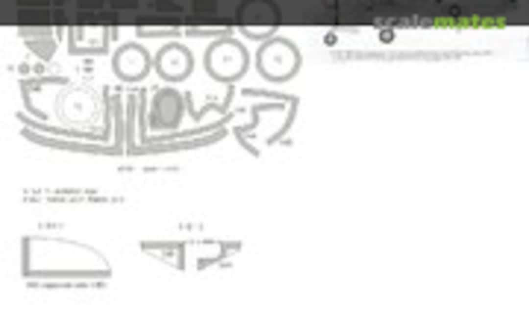 1:48 A-26C-15 Invader - color scheme 3 BASIC kabuki masks (New Ware NWAM0723) NWAM0723