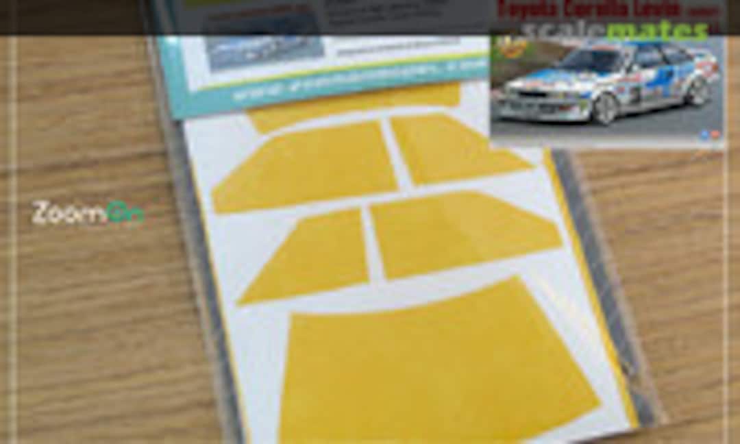 1:24 Window & light painting masks - Toyota Corolla Levin (AE92) (ZoomOn ZD097) ZD097