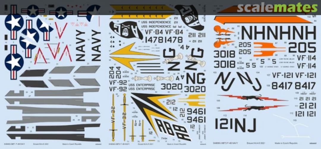 Contents F-4B Navy D48093 Eduard Contents F-4B Navy D48093 Eduard