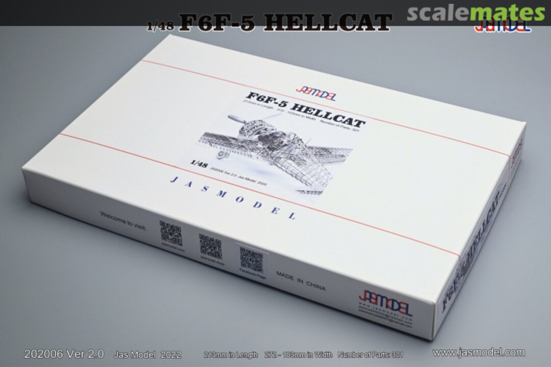 Boxart F6F-5 Hellcat 202006v2 Jasmine Model JASModel Boxart F6F-5 Hellcat 202006v2 Jasmine Model JASModel