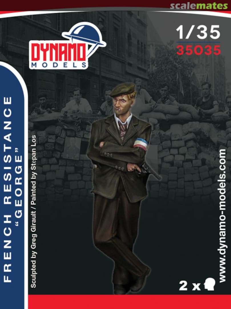 Boxart French Resistance - George 35035 Dynamo Models Boxart French Resistance - George 35035 Dynamo Models