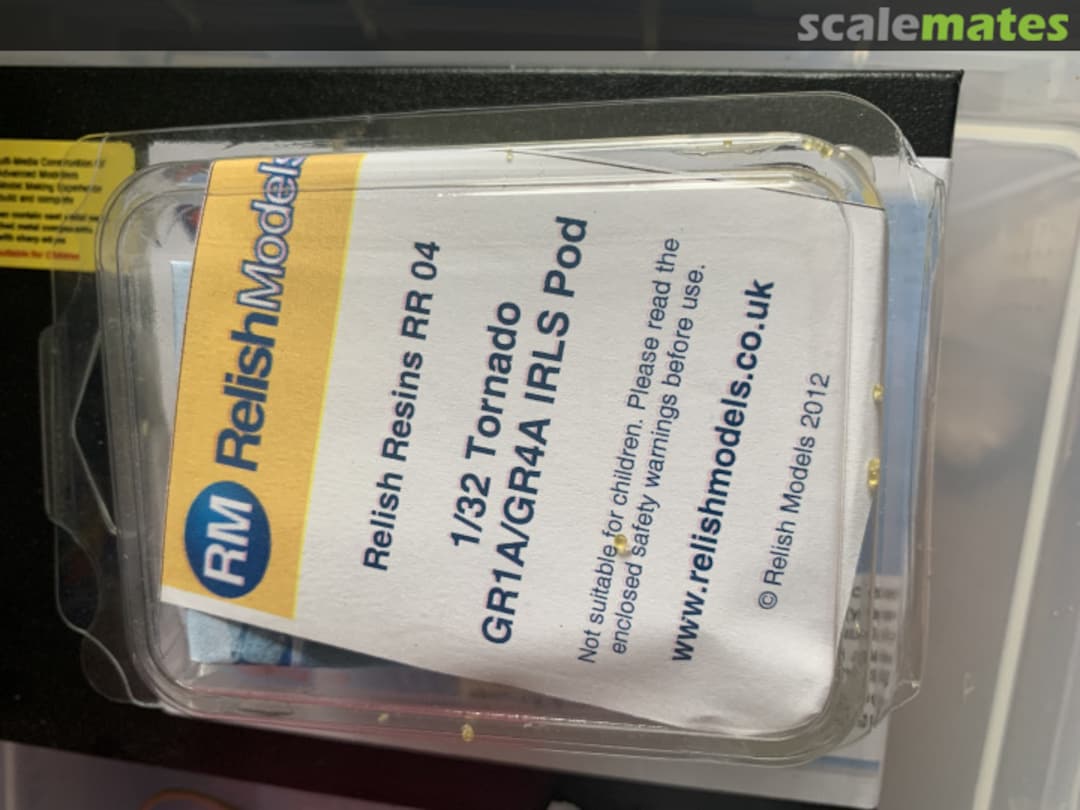 Boxart Tornado GR1A/GR4A IRLS Pod RR 04 Relish Models Boxart Tornado GR1A/GR4A IRLS Pod RR 04 Relish Models