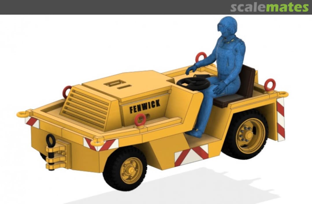 Boxart Fenwick TM35 With Figures - 3D Printing (5pcs) 3D400478 L'Arsenal Boxart Fenwick TM35 With Figures - 3D Printing (5pcs) 3D400478 L'Arsenal