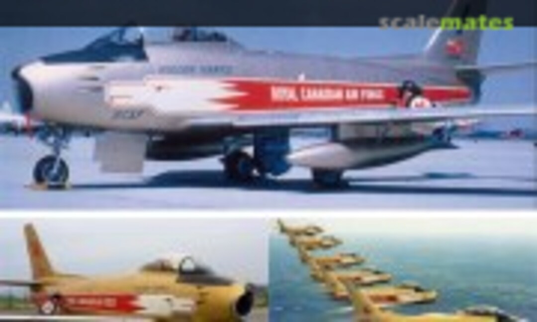 1:72 F-86 Golden Hawks (JBOT Decals 41-43-72) 41-43-72