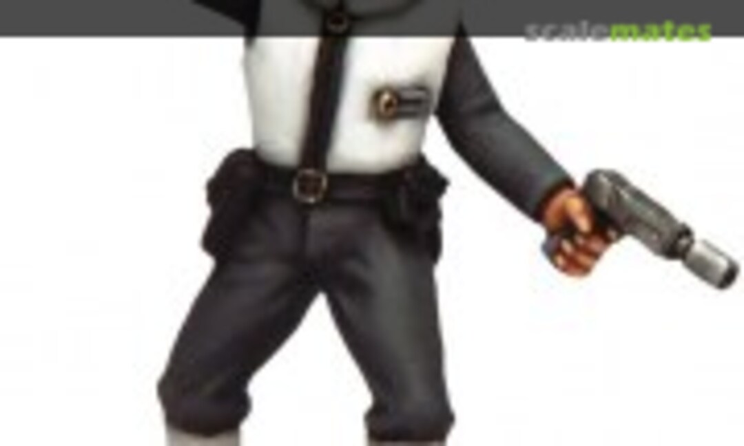 28mm Time Lift Security Lieutenant (Crooked Dice MINI 55) MINI 55