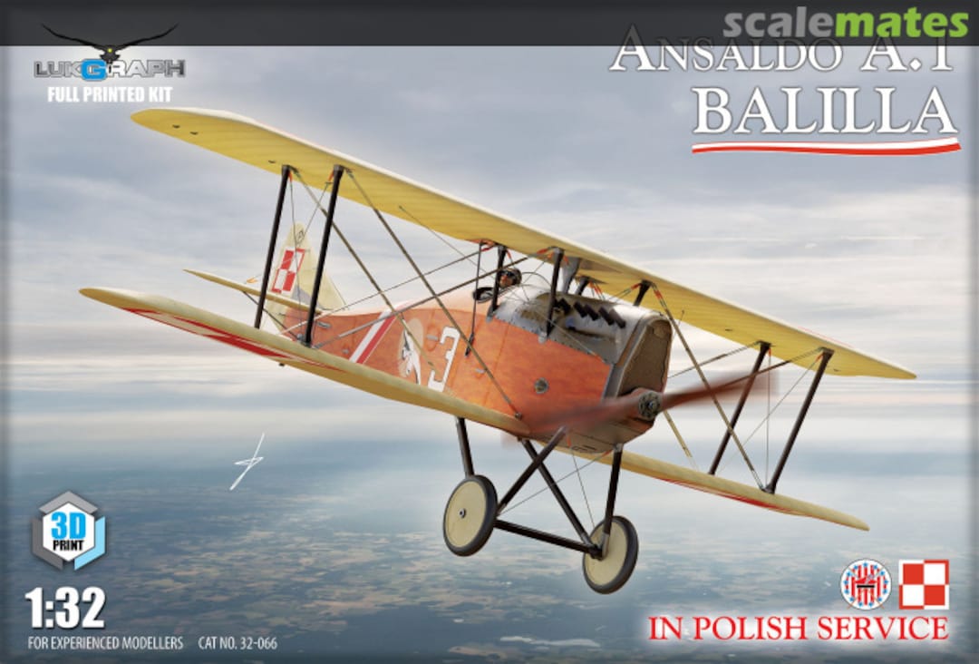 Boxart Ansaldo A.1 Balilla 32-066 Lukgraph Boxart Ansaldo A.1 Balilla 32-066 Lukgraph
