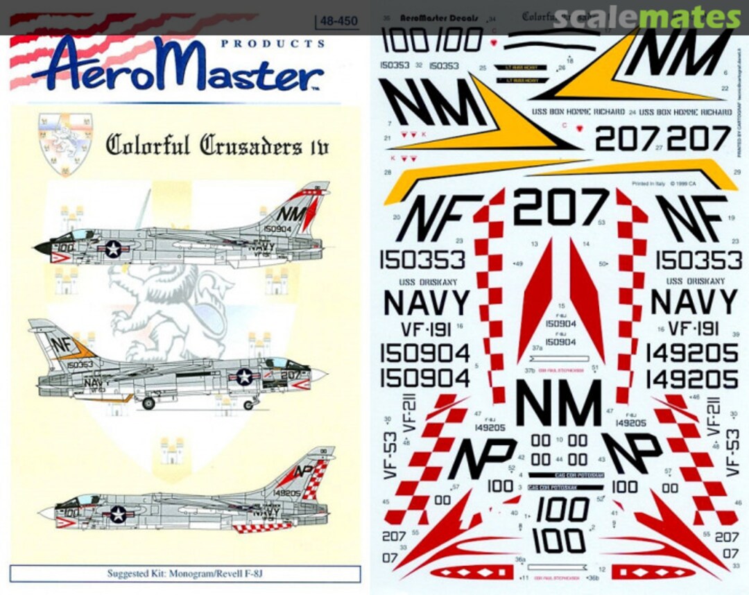 Boxart Colorful Crusaders Pt. IV 48-450 AeroMaster Boxart Colorful Crusaders Pt. IV 48-450 AeroMaster