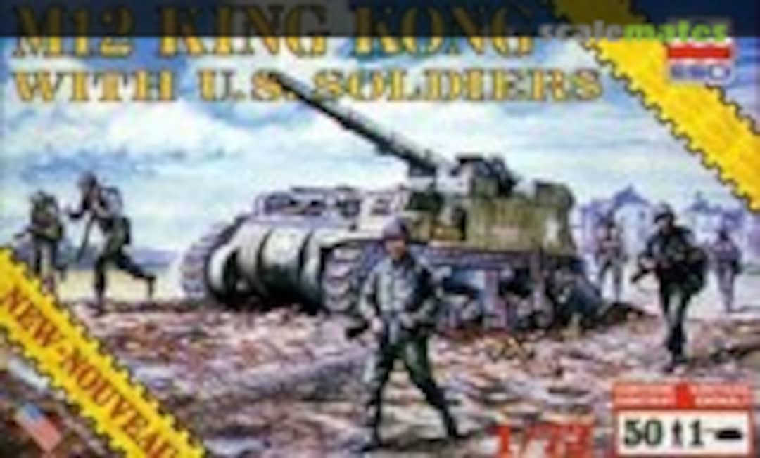 1:72 M12 King Kong with US Soldiers (ESCI 8605) 8605