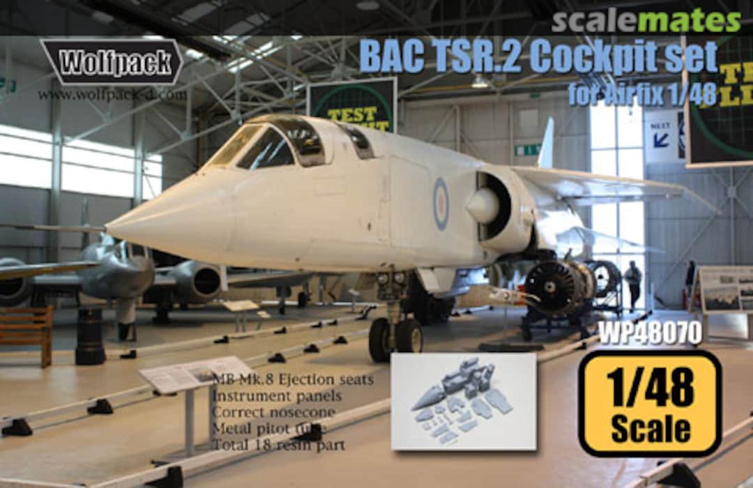 Boxart BAC TSR.2 Cockpit Set WP48070 Wolfpack Boxart BAC TSR.2 Cockpit Set WP48070 Wolfpack