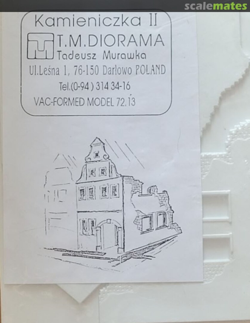 Boxart Dom II 72.13 T.M. Diorama Boxart Dom II 72.13 T.M. Diorama