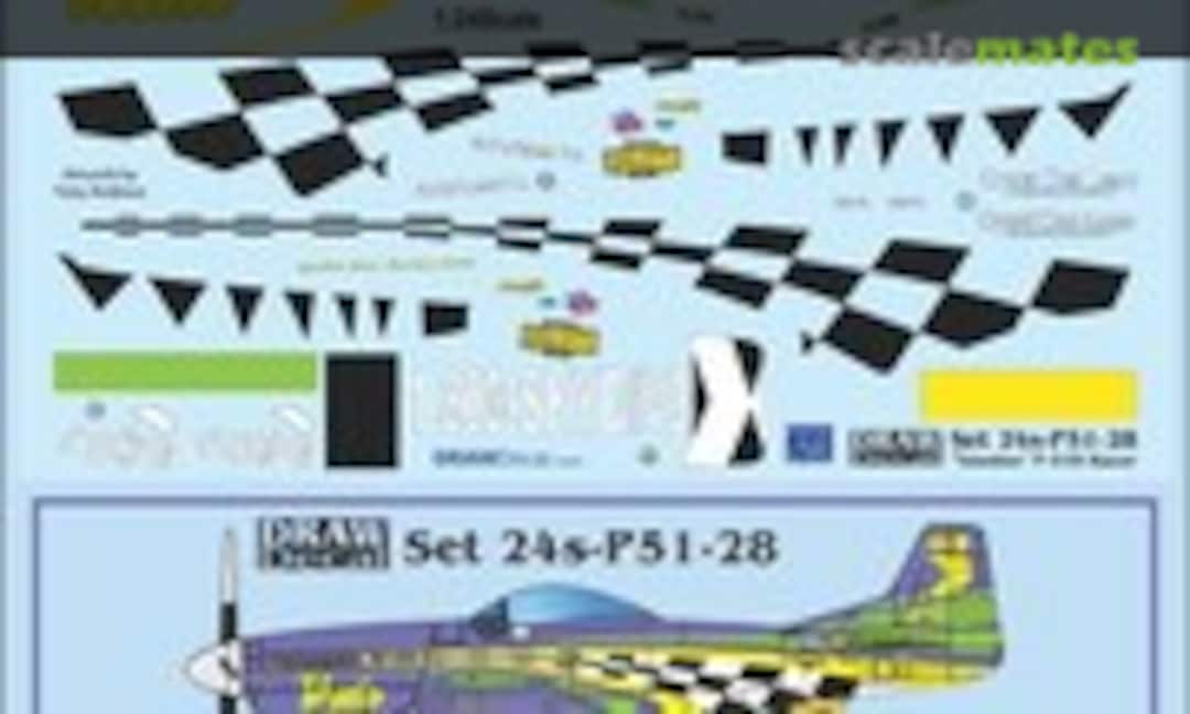 1:24 "Voodoo" P-51D (Draw Decal 24-P51-28) 24-P51-28