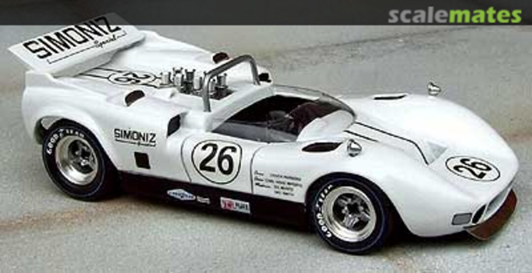 Boxart McLaren-Chevrolet Elva Mark III #M1C "Simoniz" MM210 Marsh Models Boxart McLaren-Chevrolet Elva Mark III #M1C "Simoniz" MM210 Marsh Models