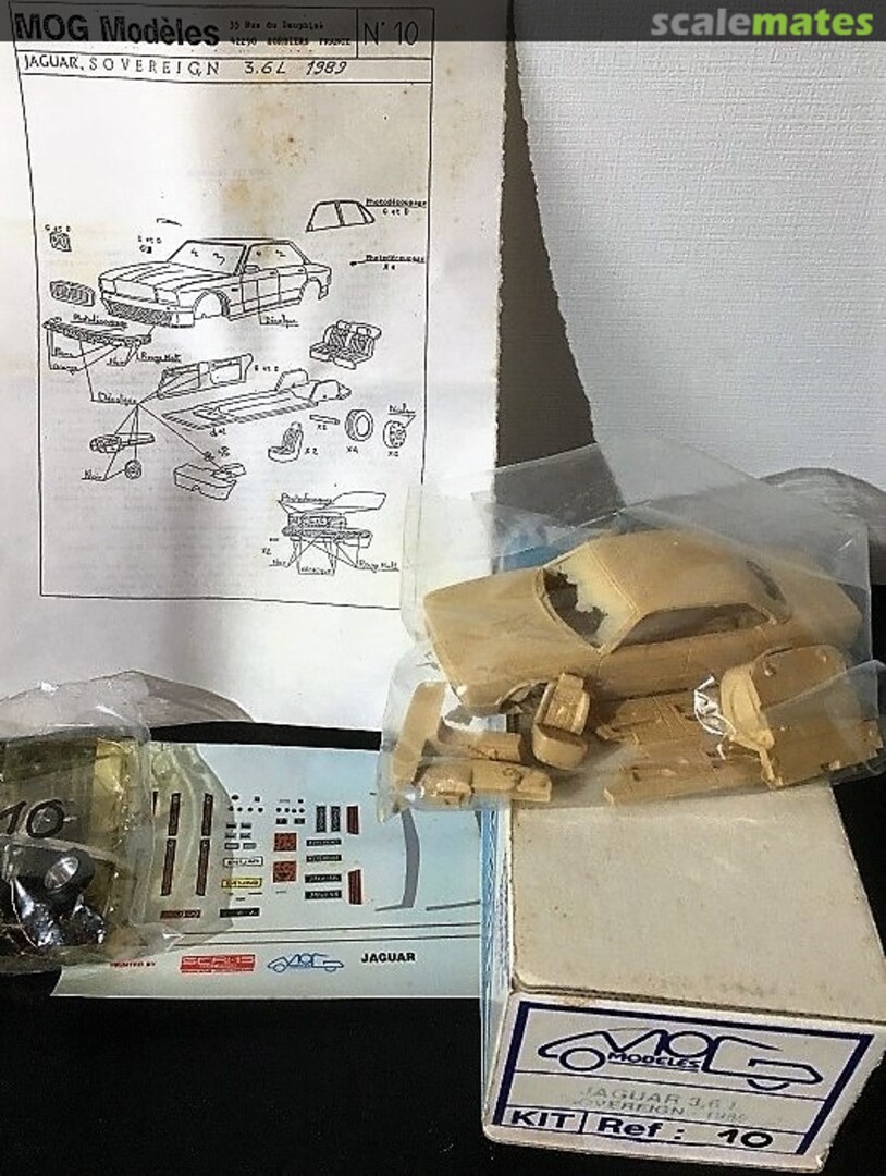 Boxart Jaguar XJ Sovereign 3,6l 10 MOG Modèles Boxart Jaguar XJ Sovereign 3,6l 10 MOG Modèles