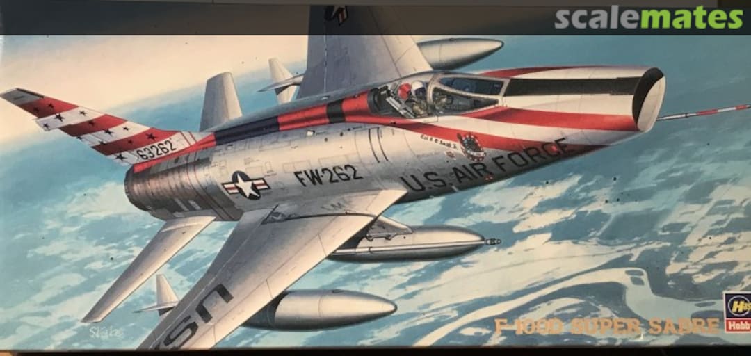Boxart F-100D Super Sabre 02611 Hasegawa Boxart F-100D Super Sabre 02611 Hasegawa