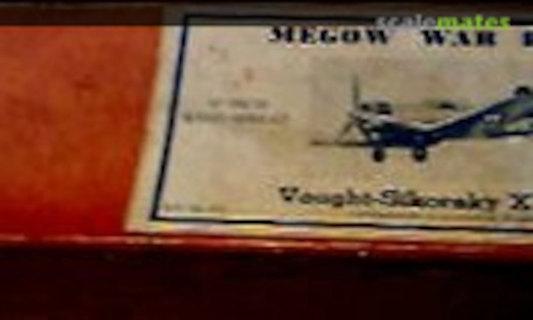 1:16 Vought-Sikorsky XF4U-1 (Megow X-5)