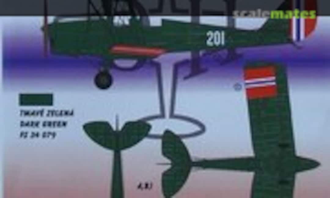 1:72 De Havilland DH.82/82A Norwegian (Kora Models DEC72290) DEC72290