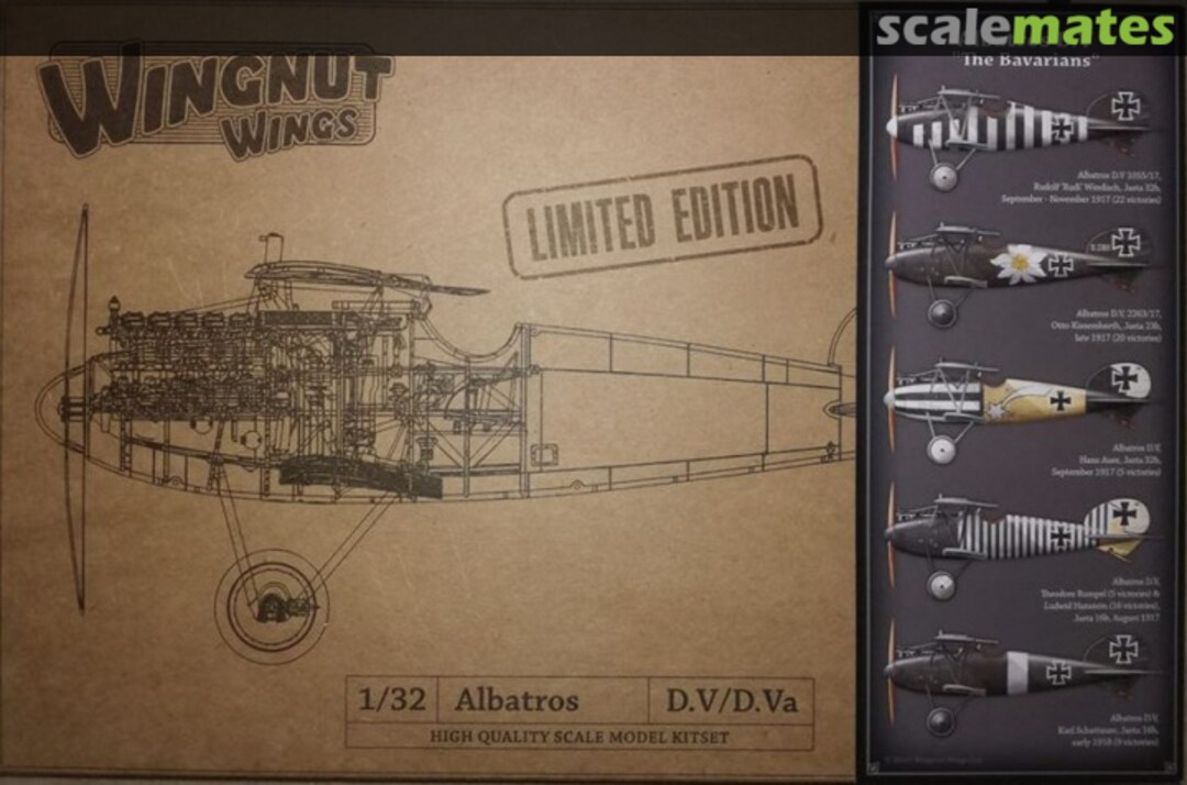 Boxart Albatros D.V 32902 Wingnut Wings Boxart Albatros D.V 32902 Wingnut Wings