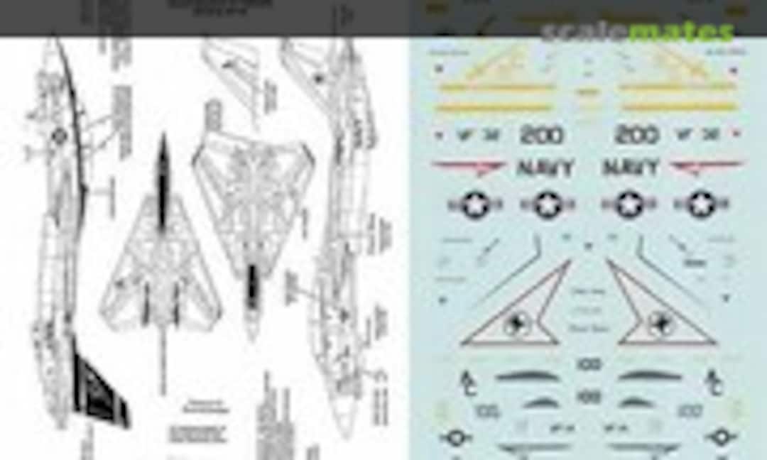1:72 Desert Storm F-14A Tomcats (SuperScale International 72-627) 72-627
