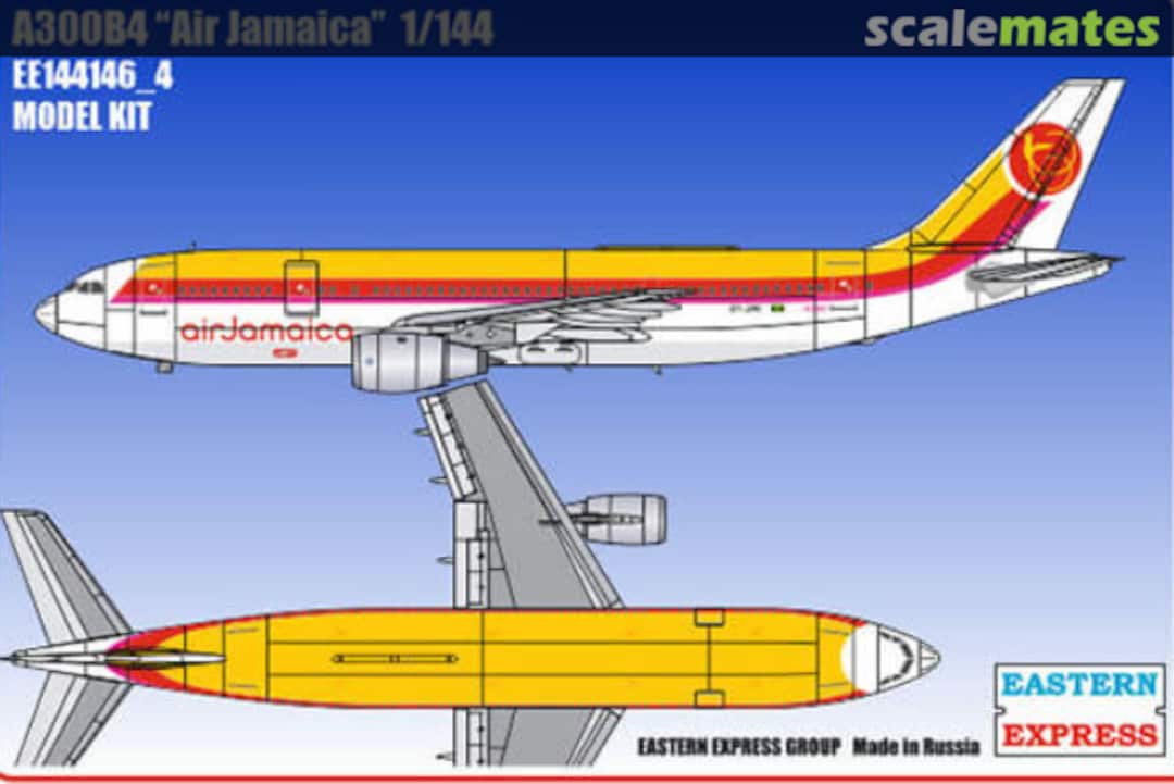 Boxart A300B4 Air Jamaica EE144146-4 Eastern Express Boxart A300B4 Air Jamaica EE144146-4 Eastern Express