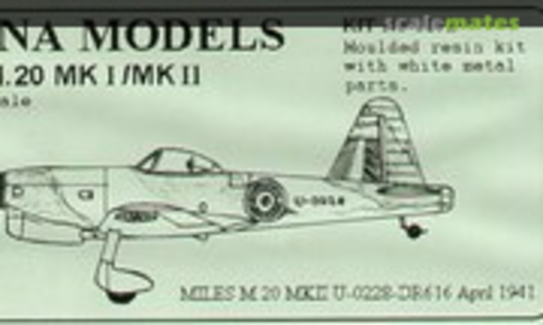 1:72 Miles M.20 Mk.I / Mk.II (Magna Models 1172) 1172