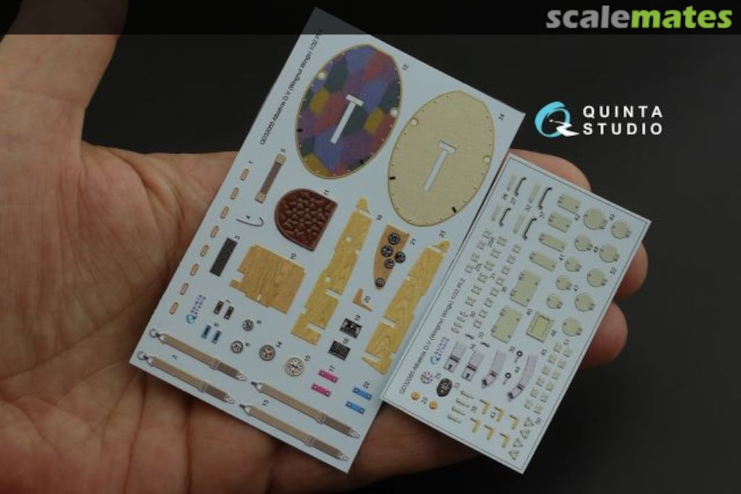 Contents Albatros D.V interior 3D decals QD32085 Quinta Studio Contents Albatros D.V interior 3D decals QD32085 Quinta Studio