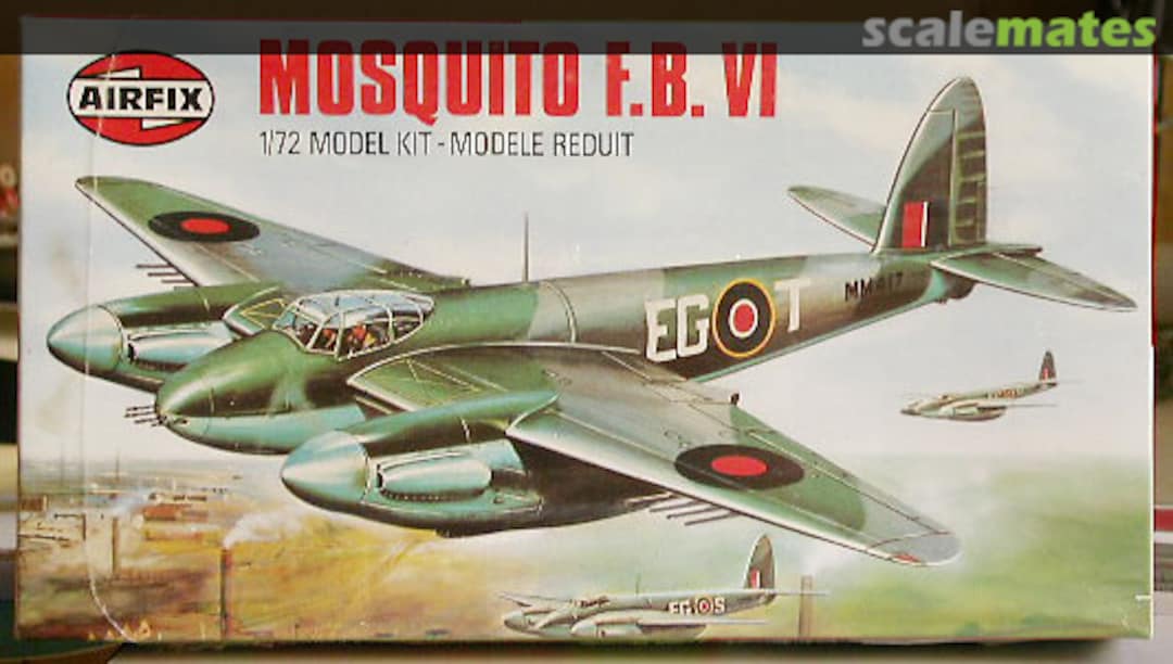 Boxart Mosquito F.B. VI 02001-9 Airfix Boxart Mosquito F.B. VI 02001-9 Airfix