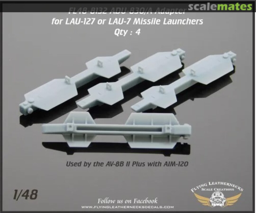 Boxart ADU-830/A Adapter for LAU-127 or LAU-7 FL48-8132 Flying Leathernecks Boxart ADU-830/A Adapter for LAU-127 or LAU-7 FL48-8132 Flying Leathernecks