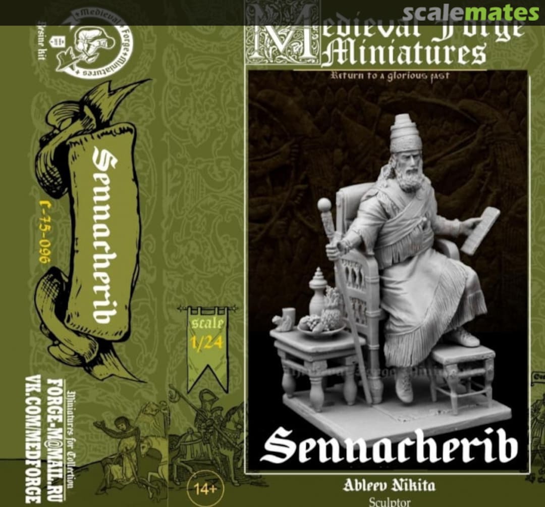 Boxart Sennacherib C-75-096 Medieval Forge Miniatures Boxart Sennacherib C-75-096 Medieval Forge Miniatures