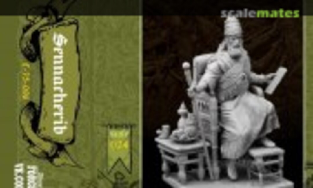 75mm Sennacherib (Medieval Forge Miniatures C-75-096) C-75-096