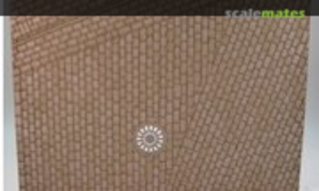 1:35 Old Cobblestone Road with Tramline - Small (Reality in Scale 35146) 35146