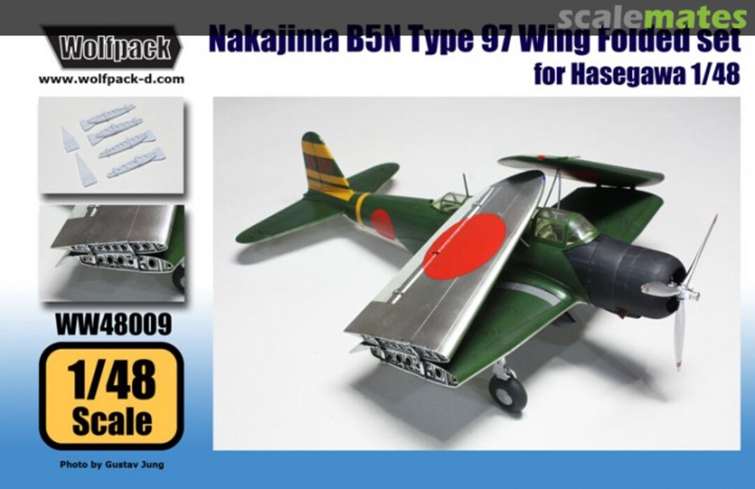 Boxart B5N Type 97 Kate Wing Folded Set WW48007 Wolfpack Boxart B5N Type 97 Kate Wing Folded Set WW48007 Wolfpack