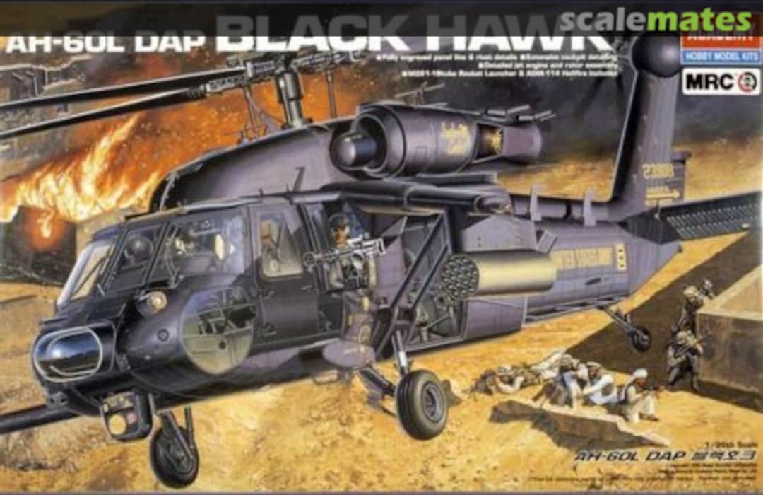 Boxart AH-60L DAP Black Hawk 2217 Academy Boxart AH-60L DAP Black Hawk 2217 Academy