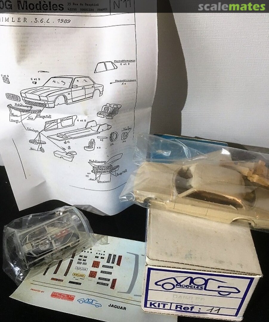 Boxart Daimler 3.6l 11 MOG Modèles Boxart Daimler 3.6l 11 MOG Modèles