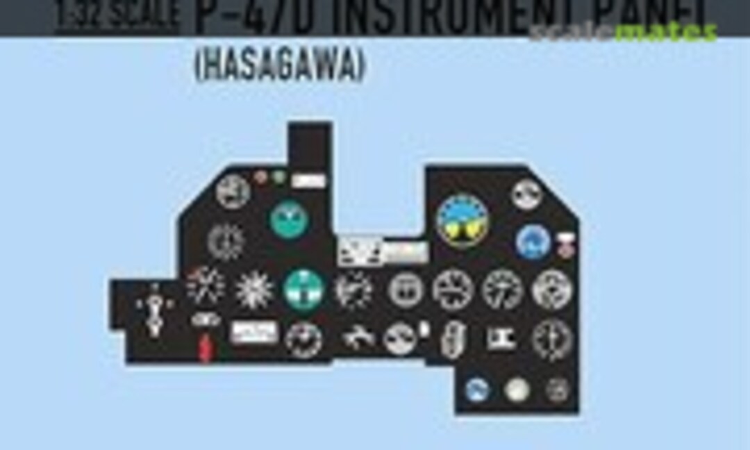 1:32 P-47D Instrument Panel (Kits-World KW33201) KW33201