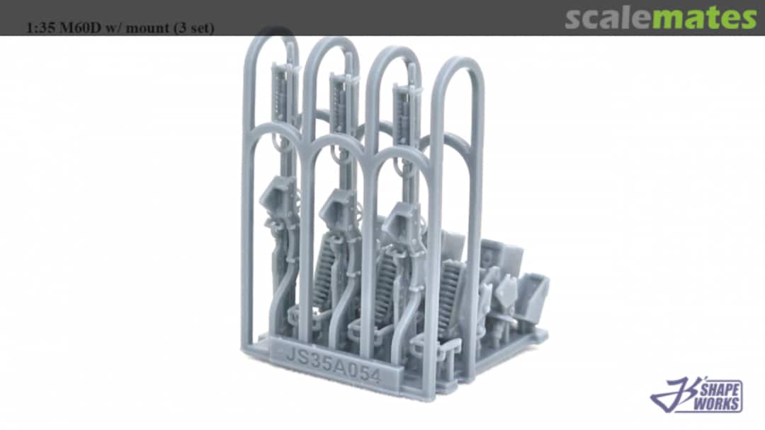 Contents M60D w/ mount (3 set) JS35A054 Js' Shapeworks Contents M60D w/ mount (3 set) JS35A054 Js' Shapeworks