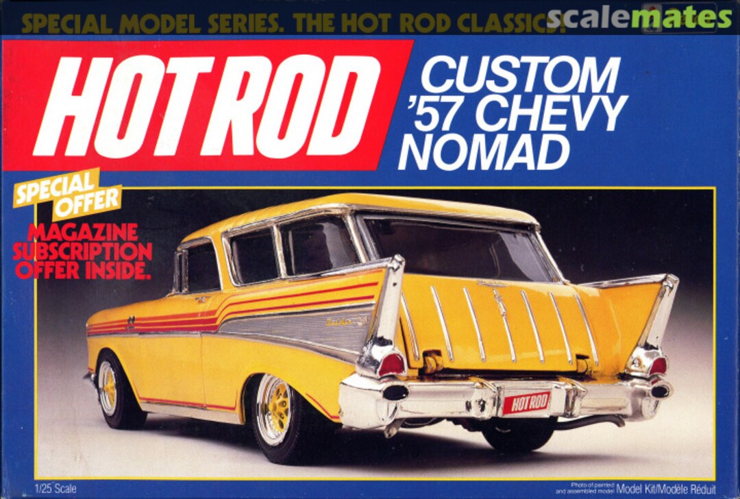 Boxart Custom '57 Chevy Nomad 7112 Revell Boxart Custom '57 Chevy Nomad 7112 Revell