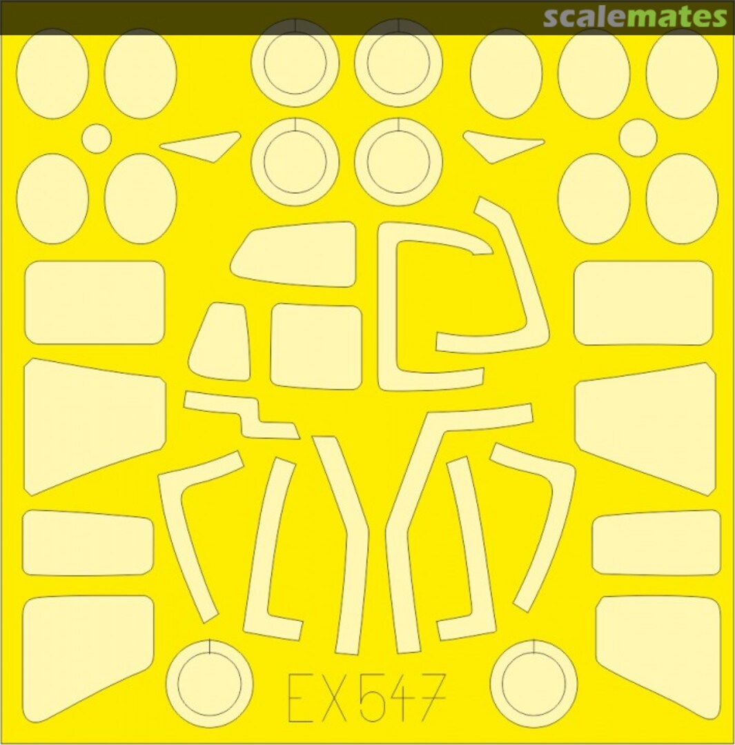 Boxart H-21C Shawnee EX547 Eduard