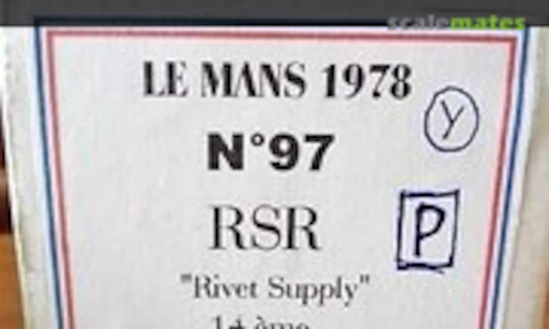 Porsche 911 Carrera RSR &quot;BRITISH CAR PARTS&quot; (BAM X )